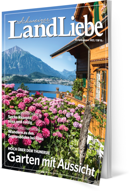 Cover Schweizer LandLiebe Spätsommerausgabe 2022